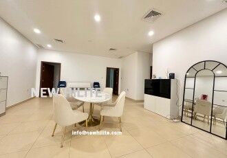 Mishref, Apartments, Flats, Houses & Villas, KWD 1300/month,  4 BR,  4-Bedroom Floor With Balcony For Rent In Mishref