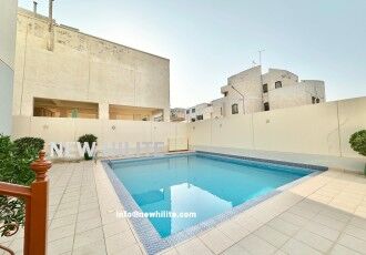 Mishref, Apartments, Flats, Houses & Villas, KWD 1300/month,  4 BR,  4-Bedroom Floor With Balcony For Rent In Mishref