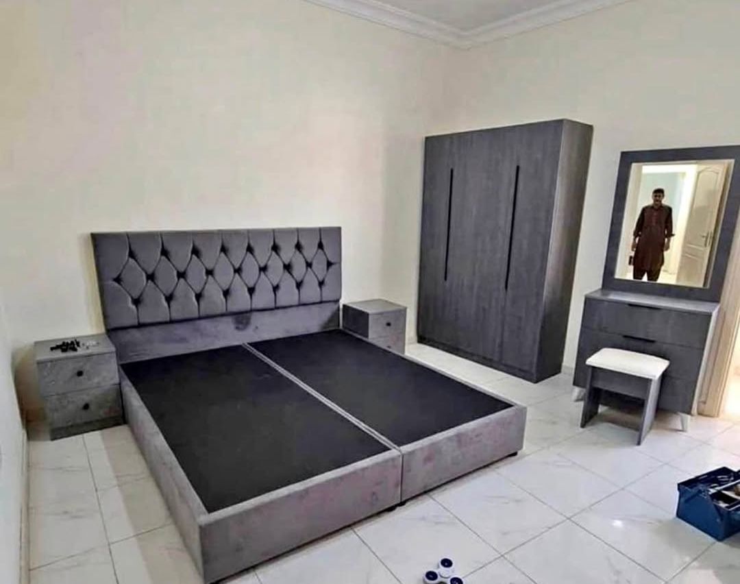 Jeddah, Furniture, SAR 1500,  Beautiful New Complete Bed Set