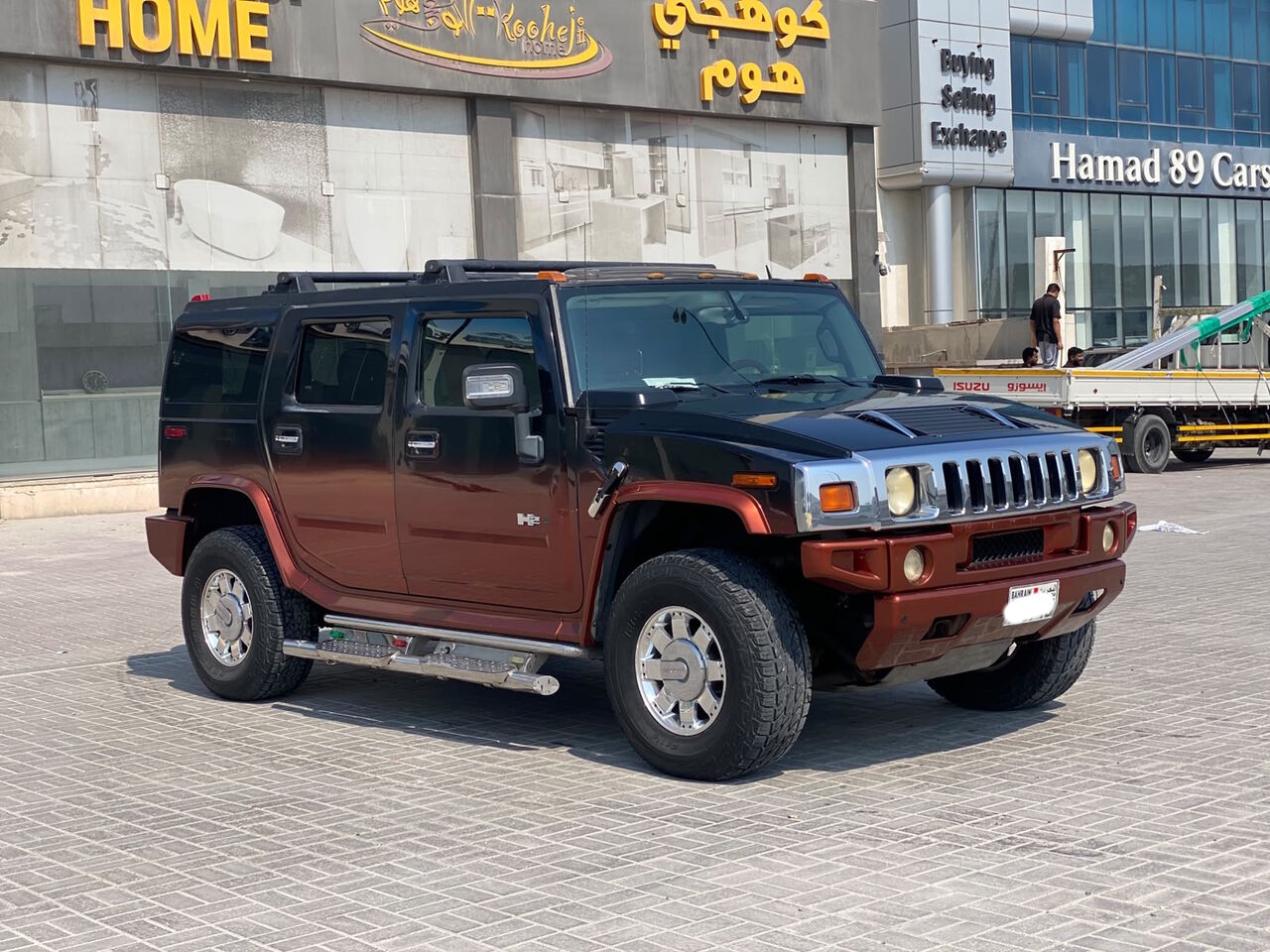 Manama, Vehicles, Cars & Trucks , BHD 6900,  Hummer H2,  2008,  Automatic,  205750 KM,   /  (Black & Orange)