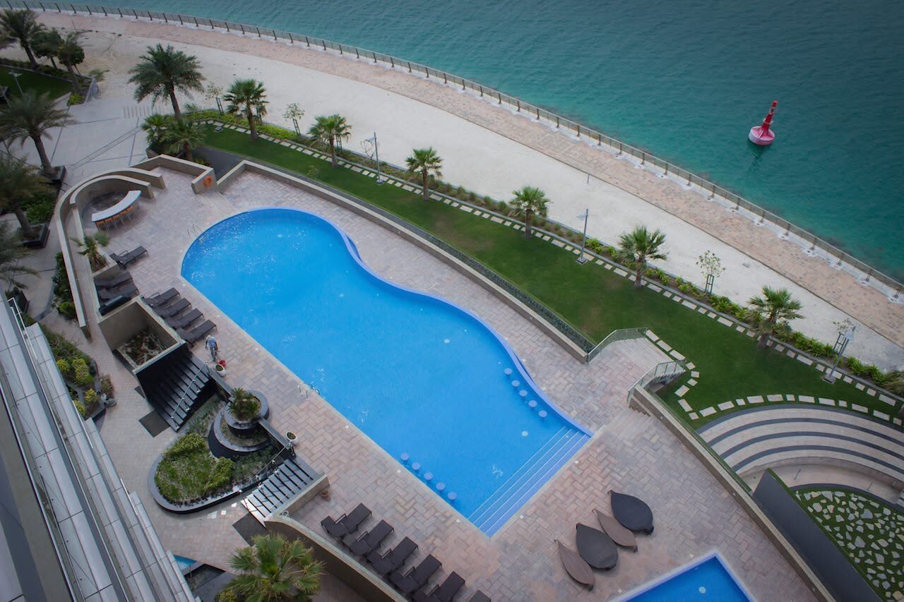Manama, Apartments, Flats, Houses & Villas, BHD 800/month,  Furnished,  1 BR,  91 Sq. Meter,  DELUXE | 1 BEDROOM | BALCONY | SEAVIEW | REEF ISLAND