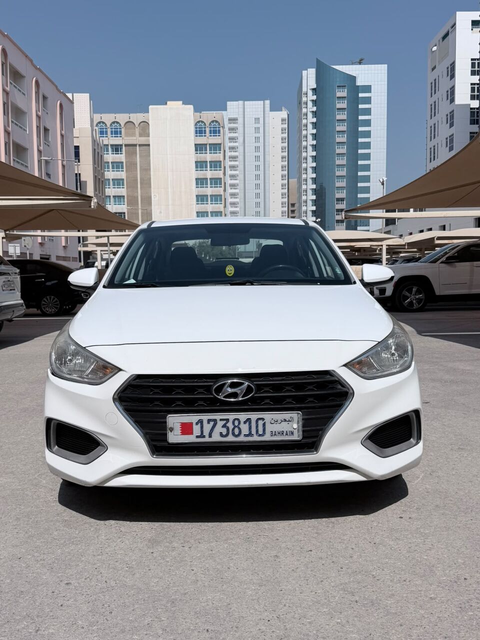 Manama, Vehicles, Cars & Trucks , BHD 3300,  Hyundai Accent,  2020,  Automatic,  106745 KM,    Model White Colour Excellent Condition