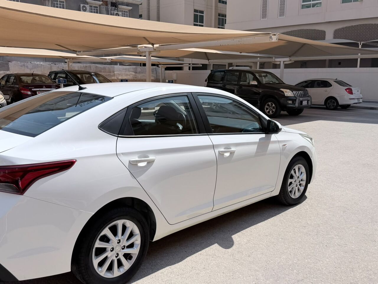 Manama, Vehicles, Cars & Trucks , BHD 3300,  Hyundai Accent,  2020,  Automatic,  106745 KM,    Model White Colour Excellent Condition