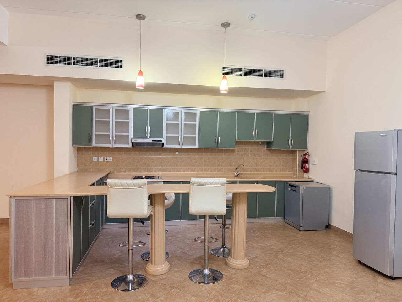 Janabiya, Apartments, Flats, Houses & Villas, BHD 550/month,  2 BR,  140 Sq. Meter,  Furnished 2BR+Maid | Private Backyard | Pool & Gym