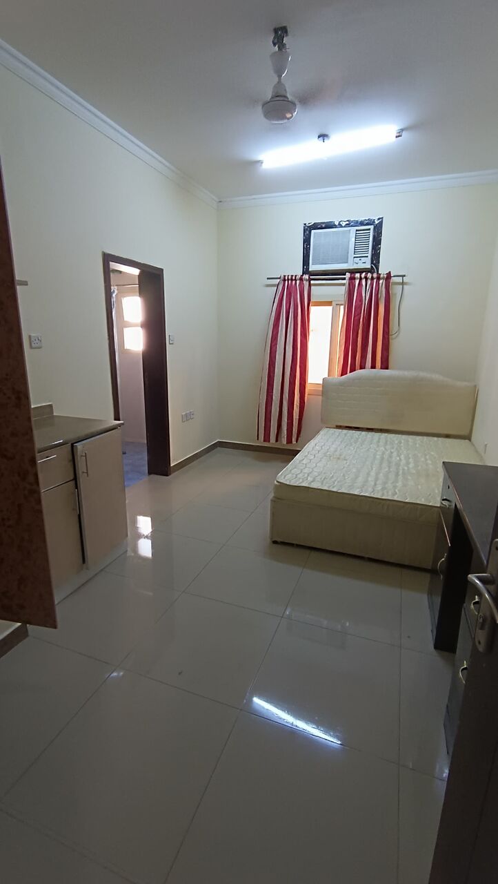 Gudaibiya, Apartments, Flats, Houses & Villas, BHD 120/month,  1 BR,  Semi Furnished 1 Bedroom Attached Flat GUDAIBIYA Near Aster Clinic @ 110/-BHD