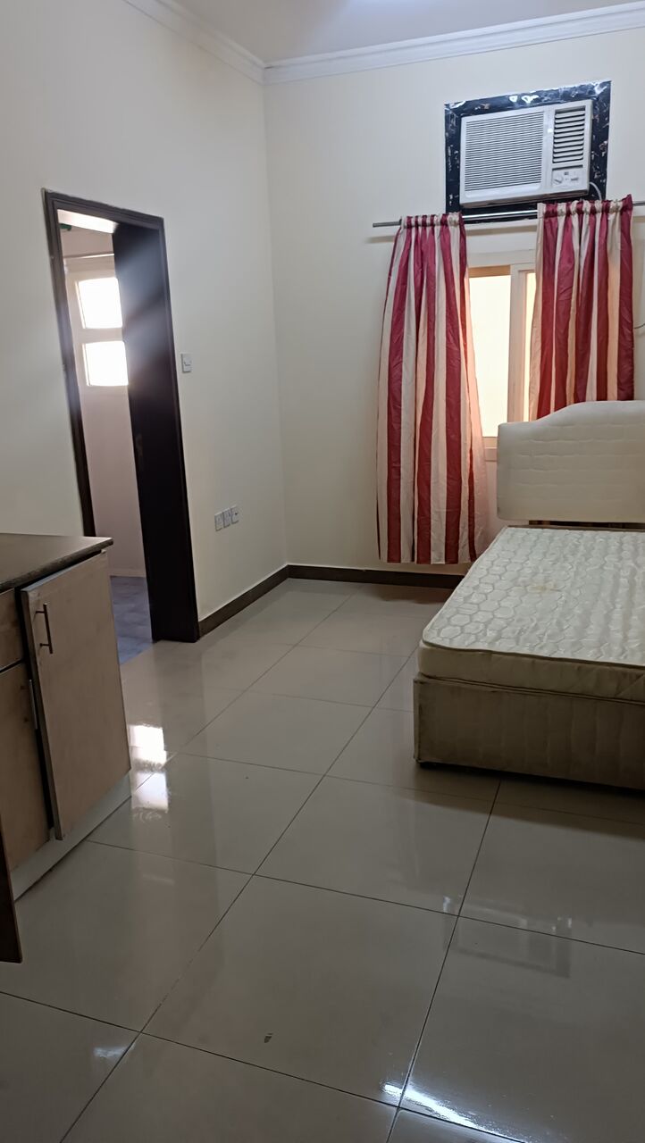 Gudaibiya, Apartments, Flats, Houses & Villas, BHD 120/month,  1 BR,  Semi Furnished 1 Bedroom Attached Flat GUDAIBIYA Near Aster Clinic @ 110/-BHD