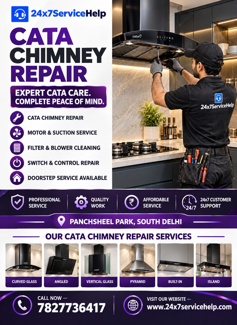 New Delhi, Appliance Repair, Convenient Cata Chimney Repair Assistance In Panchsheel Park