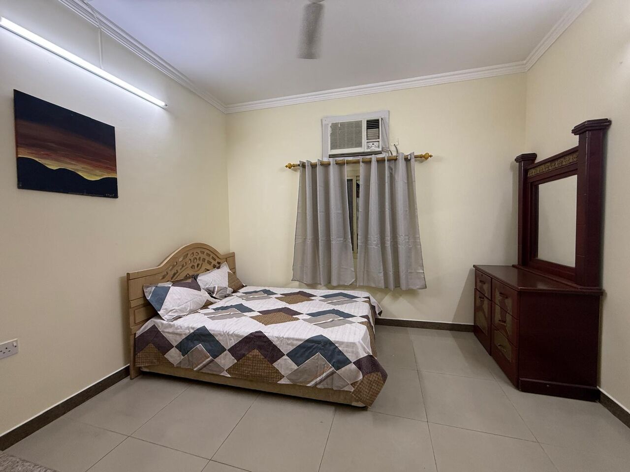 Gudaibiya, Rooms for Rent, BHD 110/month,  Semi Furnished 1 Bedroom Attached Flat GUDAIBIYA Near Aster Clinic @ 110/-BHD