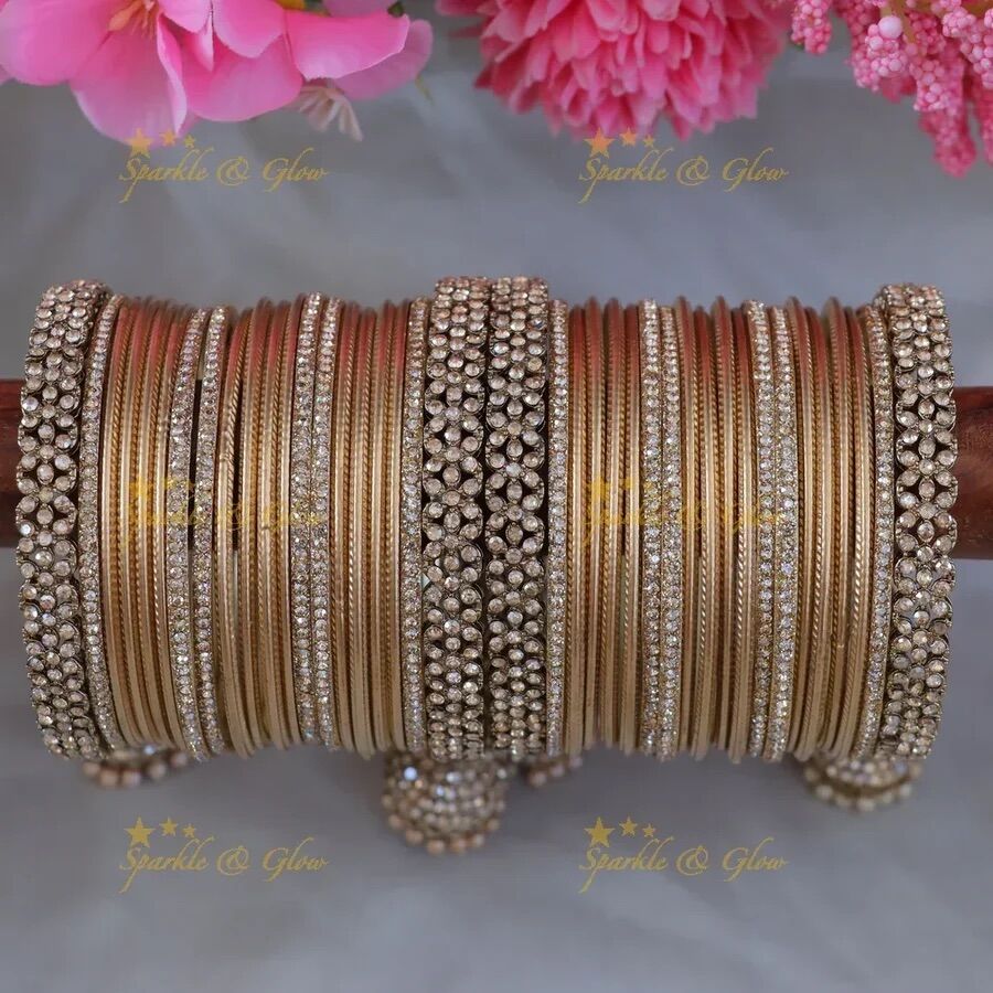 Bangalore, Businesses For Sale, Luxury Metal Bangles Set | Sparkle And Glow