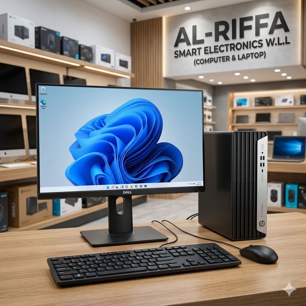 Isa Town, Computers, BHD 145,  Best Offer HP Core I7 10th Generation Professional Computer Set 24" IPS Borderless Monitor