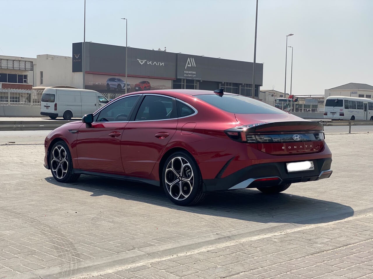 Manama, Vehicles, Cars & Trucks , BHD 6950,  Hyundai Sonata,  2025,  Automatic,  30100 KM,    (Red)
