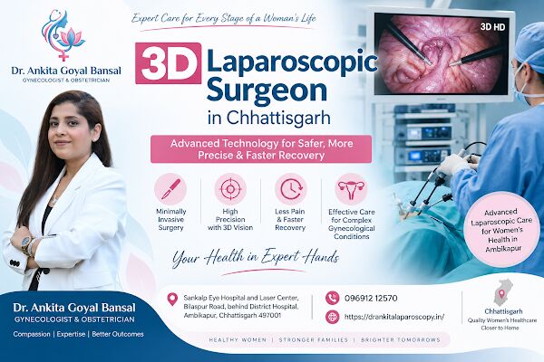Mumbai, Health, Best 3D Laparoscopic Surgeon In Raipur For Women&rsquo;s Care