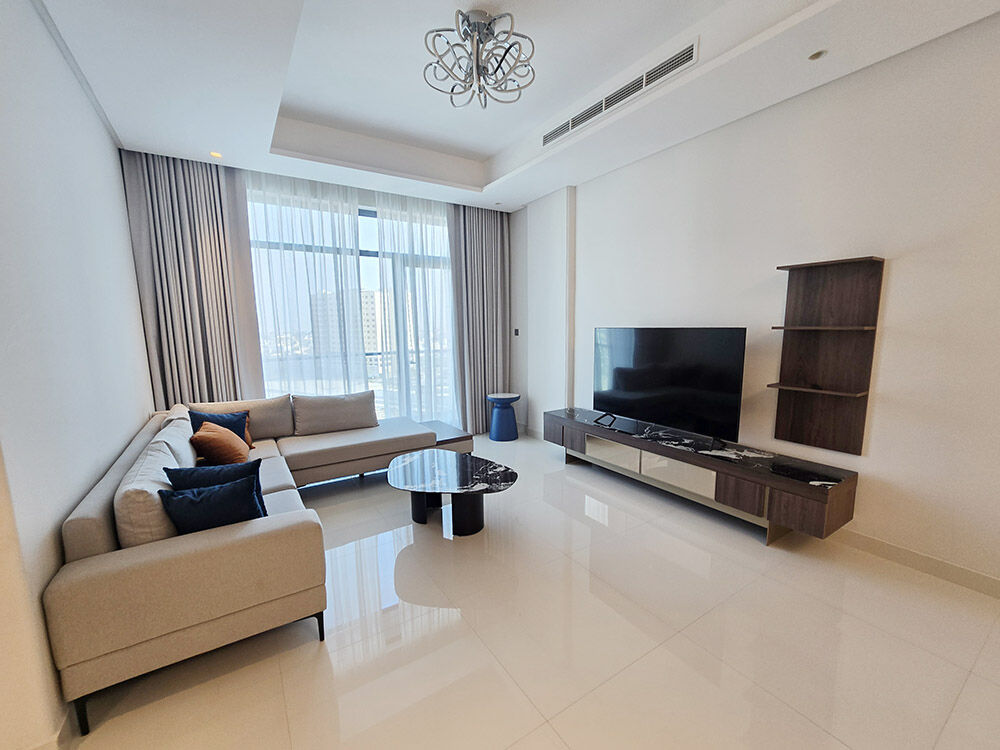 Al Seef, Apartments, Flats, Houses & Villas, BHD 580/month,  Furnished,  4 BR,  90 Sq. Meter,  FULLY FURNISHED 2BHK APARTMENT WITH EWA AT A PRIME LOCATION