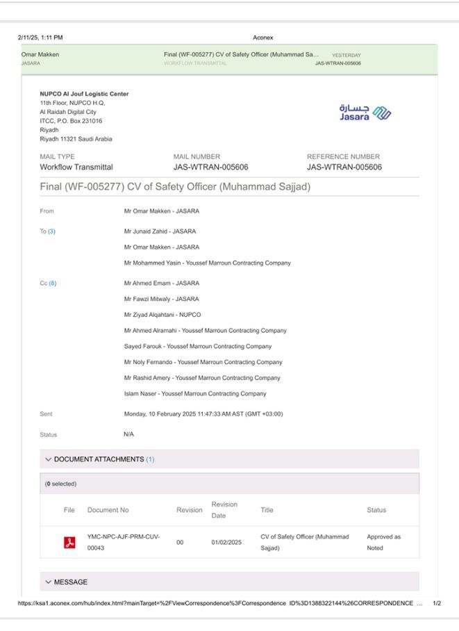 Ad Diriyah, Job Seekers, Dual Approved Safety Officer (Red Sea & Jasara PMC) | NEBOSH & OSHA HSE Specialist