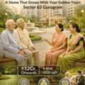 INR 12/month,  3 BR,  DLF Aureva Gurgaon | Senior Living Residence