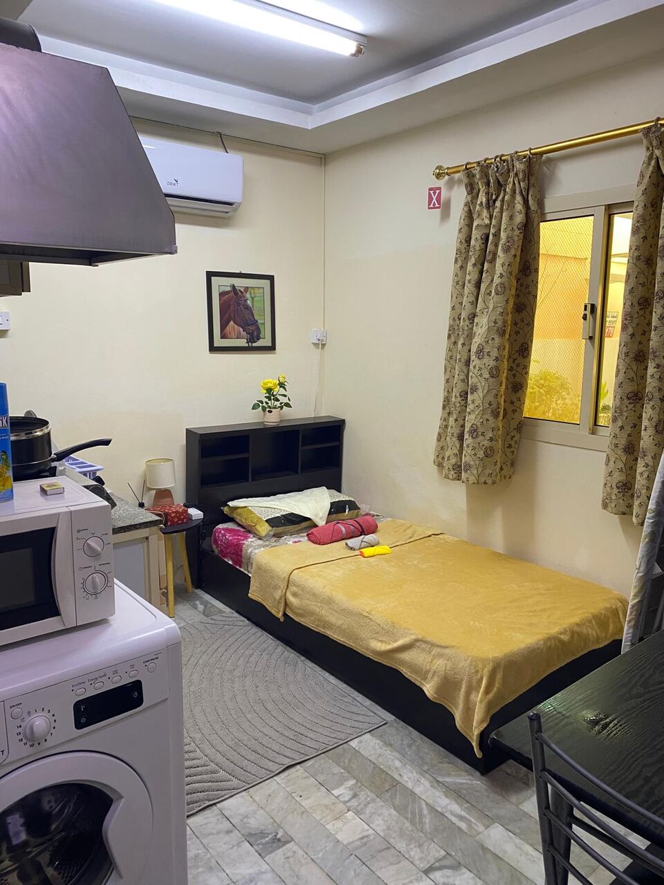 Mahooz, Apartments, Flats, Houses & Villas, BHD 160/month,  Furnished,  Studio,  24 Sq. Meter,  Studio Flat For Rent