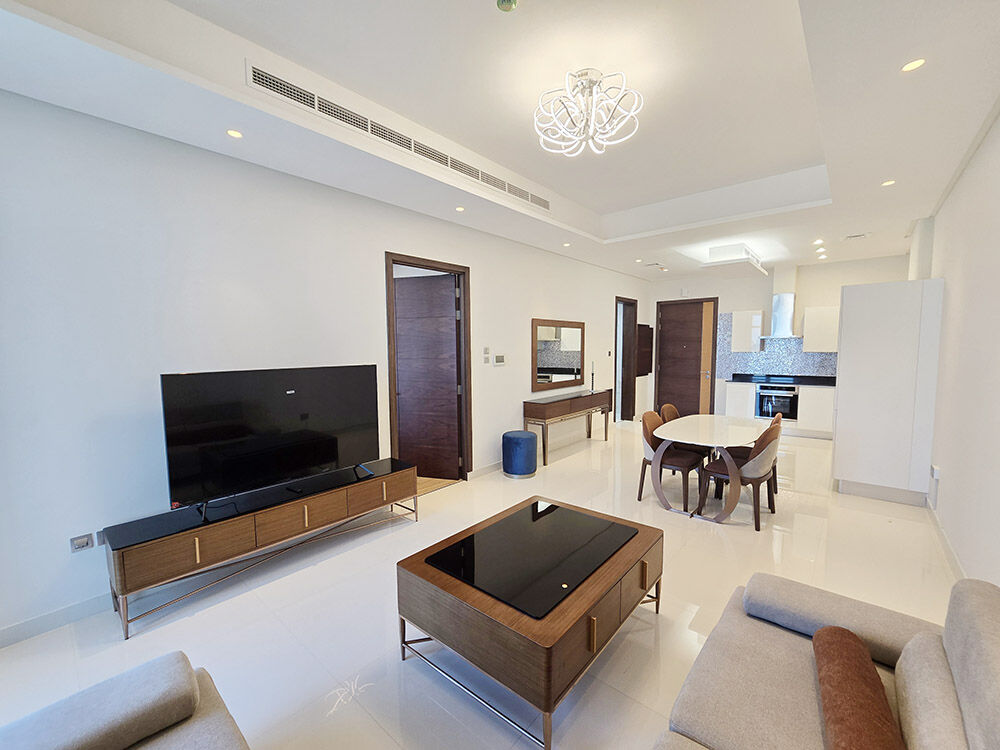 Al Seef, Apartments, Flats, Houses & Villas, BHD 450/month,  1 BR,  65 Sq. Meter,  LIMITED OFFER! Fully Furnished 1BHK | BD 380 | Pool + Gym + Jacuzzi