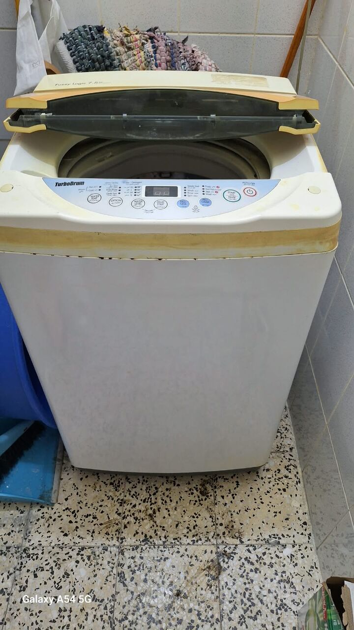 Dammam, Household Items, SAR 400,  LG 7.5 Kg Washing Machine Fully Automatic For Sale