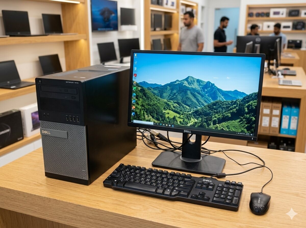 Manama, Computers, BHD 119,  DELL Core I7 Graphics Computer 22" FHD Multimedia Monitor + Webcam NVidia 4GB GPU 16GB RAM
