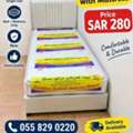 SAR 4,  BOX BEDS WITH MATTRESS | RIYADH  Upgrade Your Bedroom