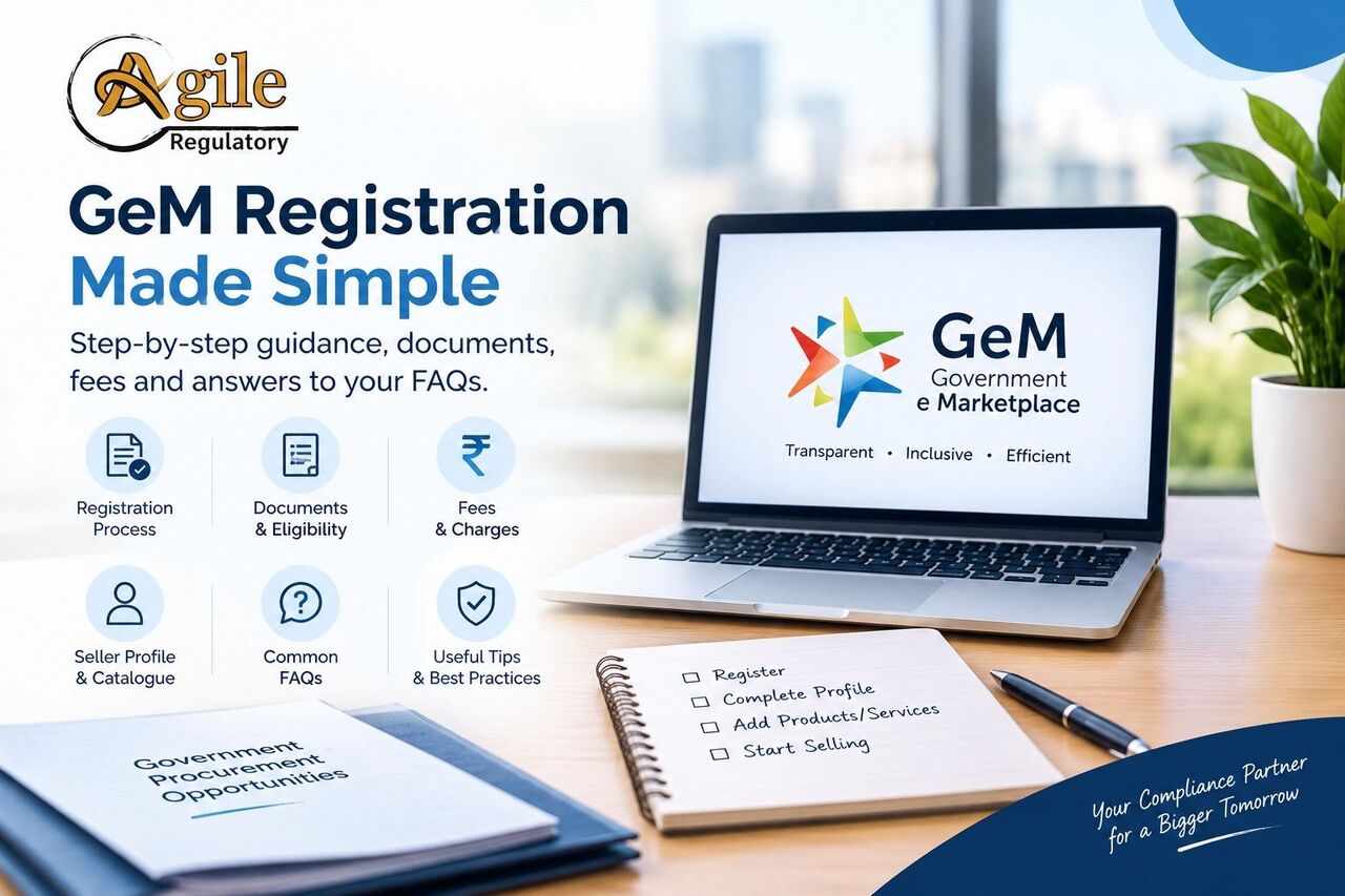 Noida, Legal, GeM Seller Registration Services | Online Application Support