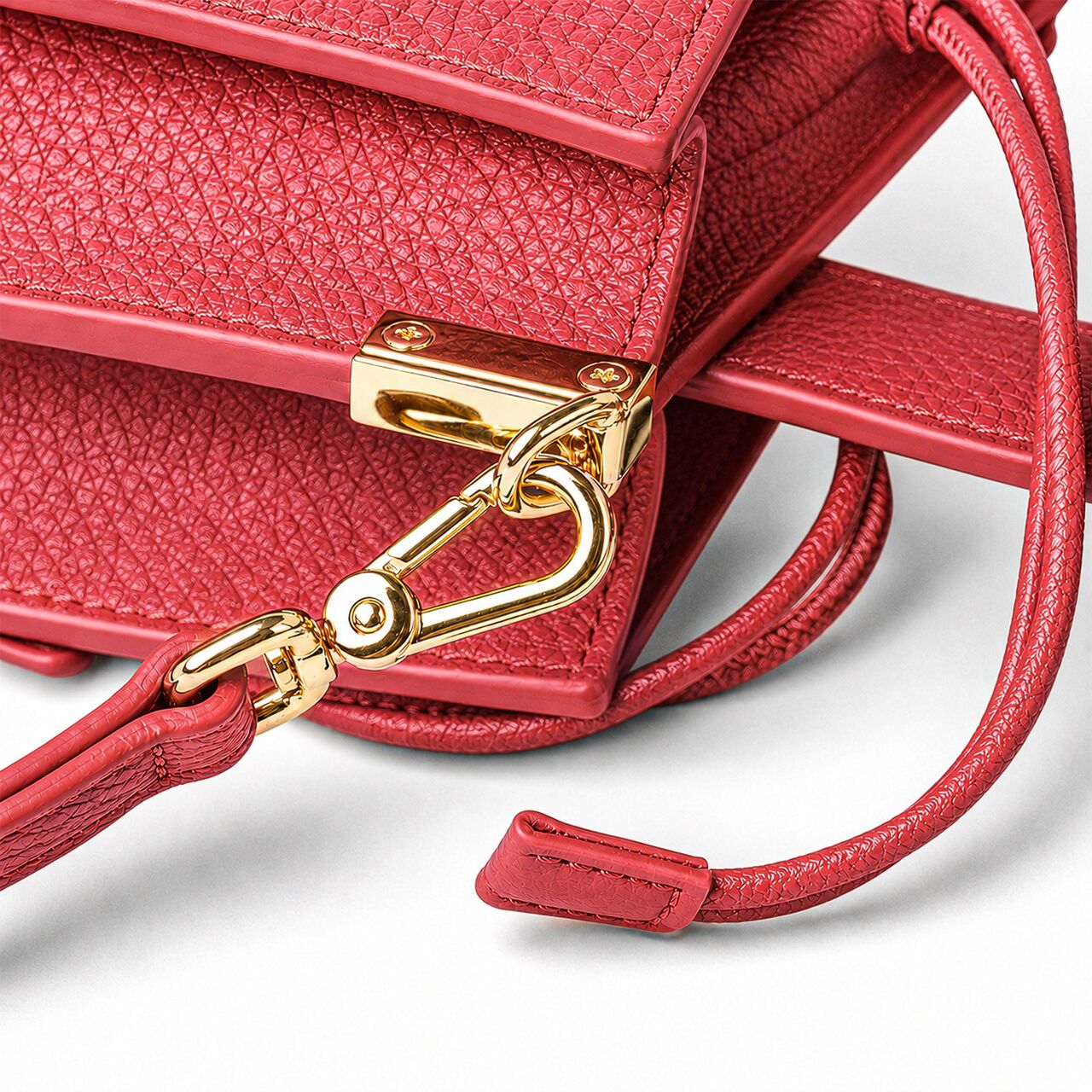 New York, Clothing & Accessories, USD 230,  Red Essex Mini Dover Bag | Small Designer Crossbody Purse