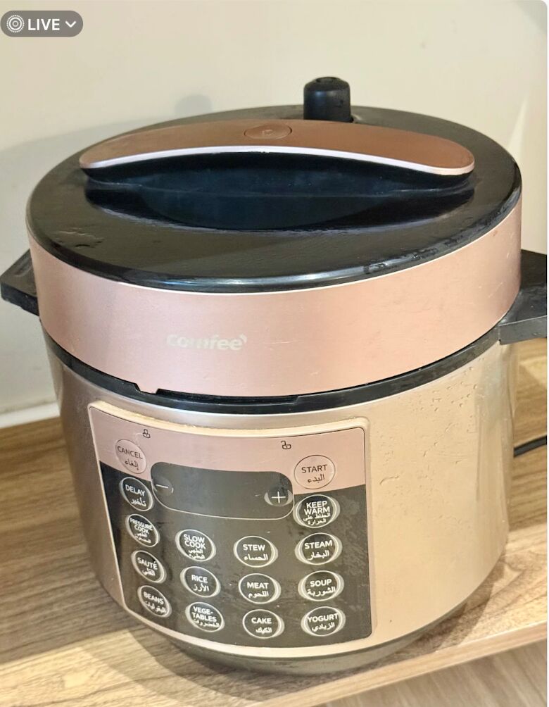 Riyadh, Appliances, SAR 150,  Comfee (by Midea) Multi-Functional Electric Pressure Cooker - Excellent Condition - SAR 15