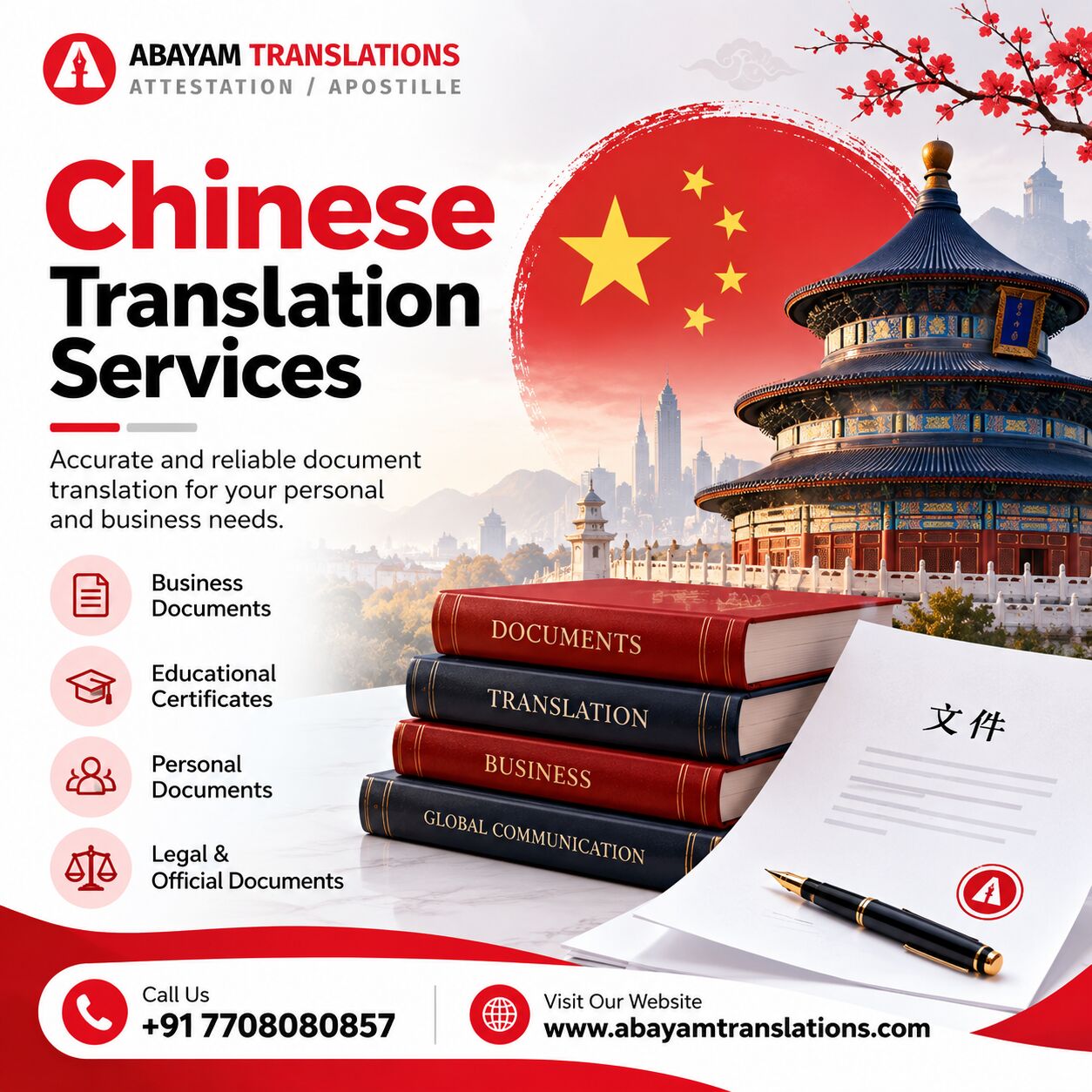 Chennai, Translation, Reliable Chinese Translation Services For Business Documents