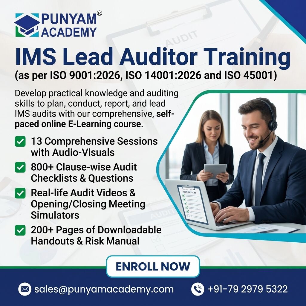 Los Angeles, Education, IMS Lead Auditor Training 2026 &ndash; Learn Online