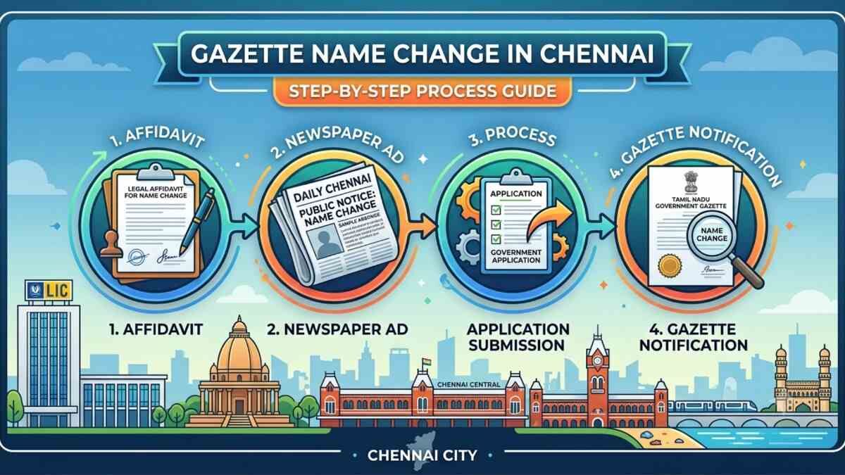 New Delhi, Legal, Fast & Reliable Gazette Name Change Process In Chennai