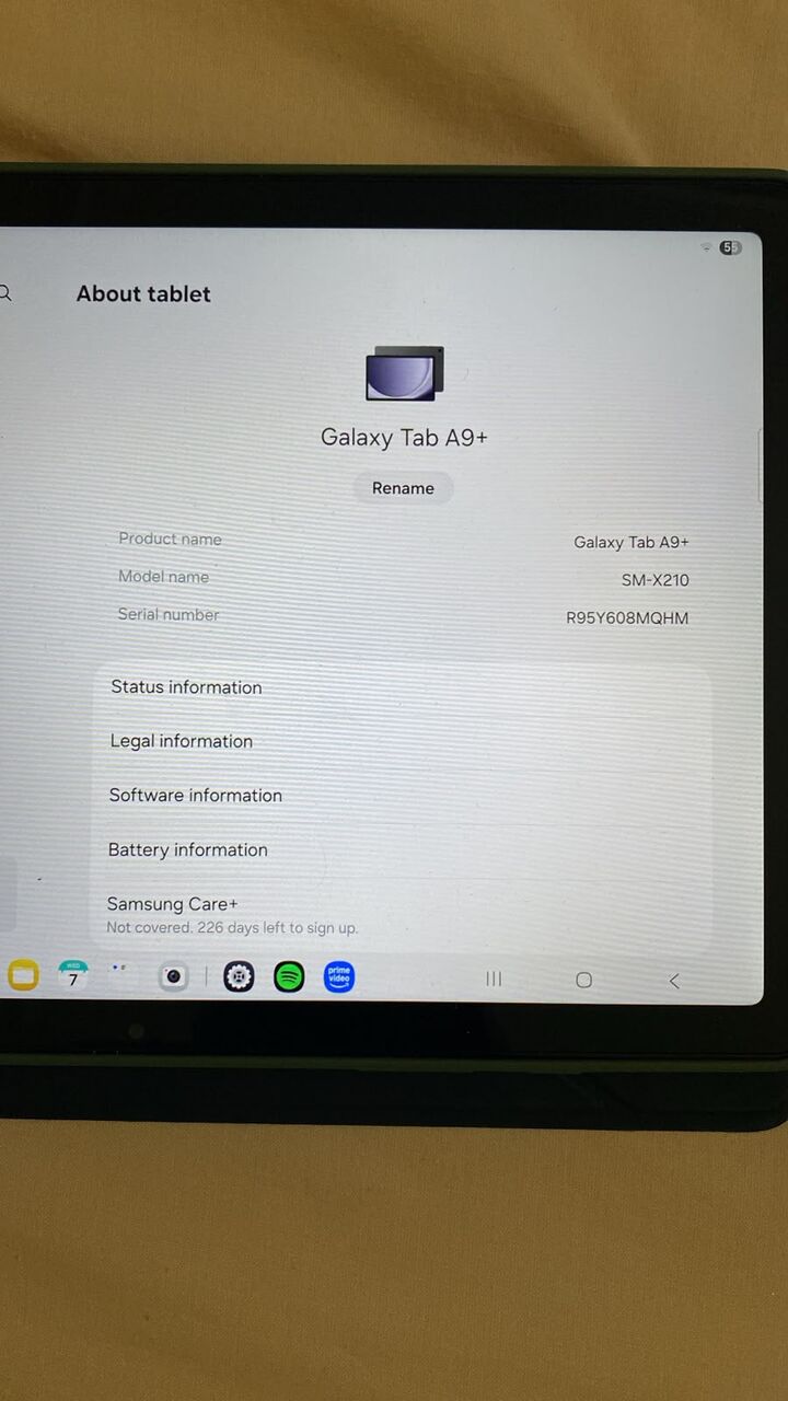 Manama, Tablet Computers, BHD 75,  Galaxy Tab A9+