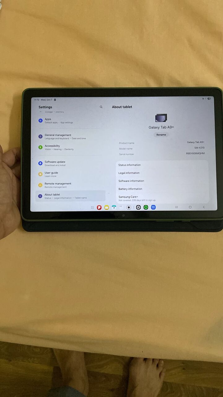 Manama, Tablet Computers, BHD 75,  Galaxy Tab A9+