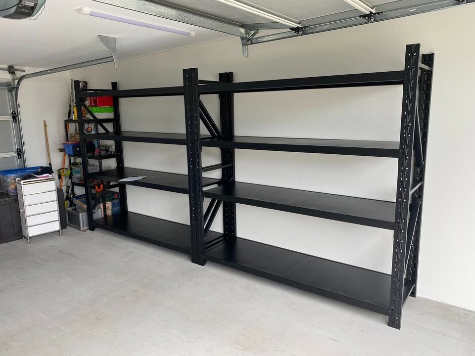 Melbourne, Household Items, AUD 90,  Garage Storage Rack Heavy Duty Steel Shelving For Sale In Australia
