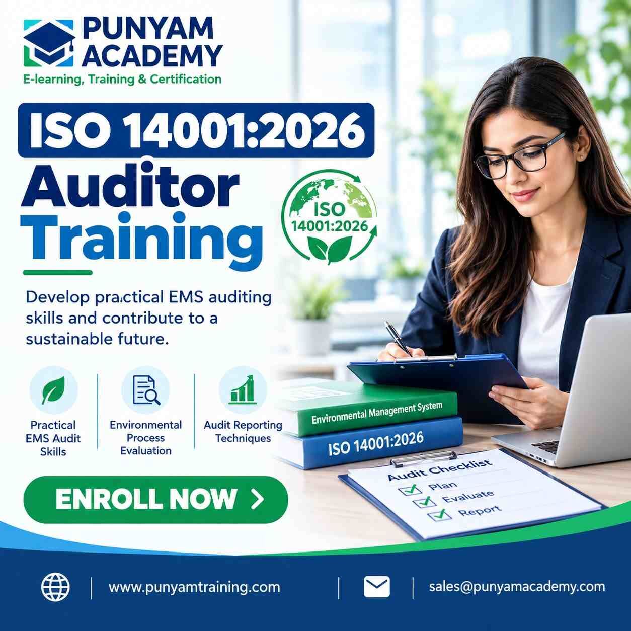 Los Angeles, Business, ISO 14001-2026 Auditor Training & EMS Skills