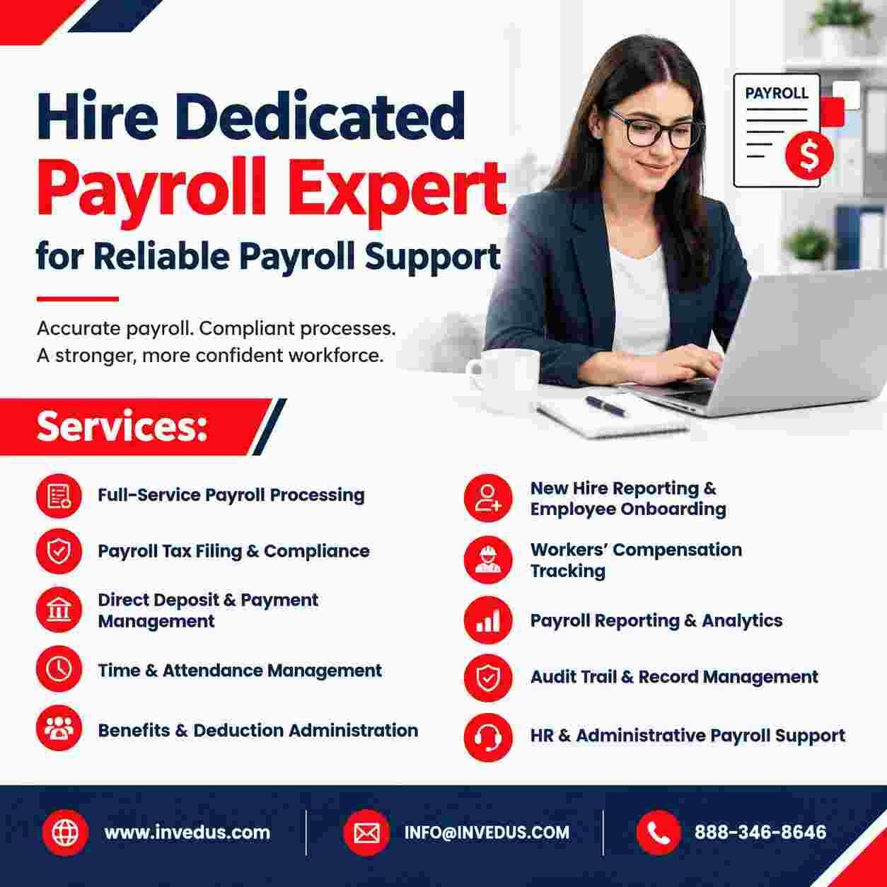 New York, Financial, Hire Dedicated Payroll Expert For Hassle-Free Payroll
