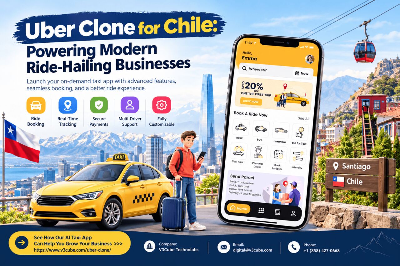 Santiago, Software Development, Uber Clone For Chile: Powering Modern Ride-Hailing Businesses