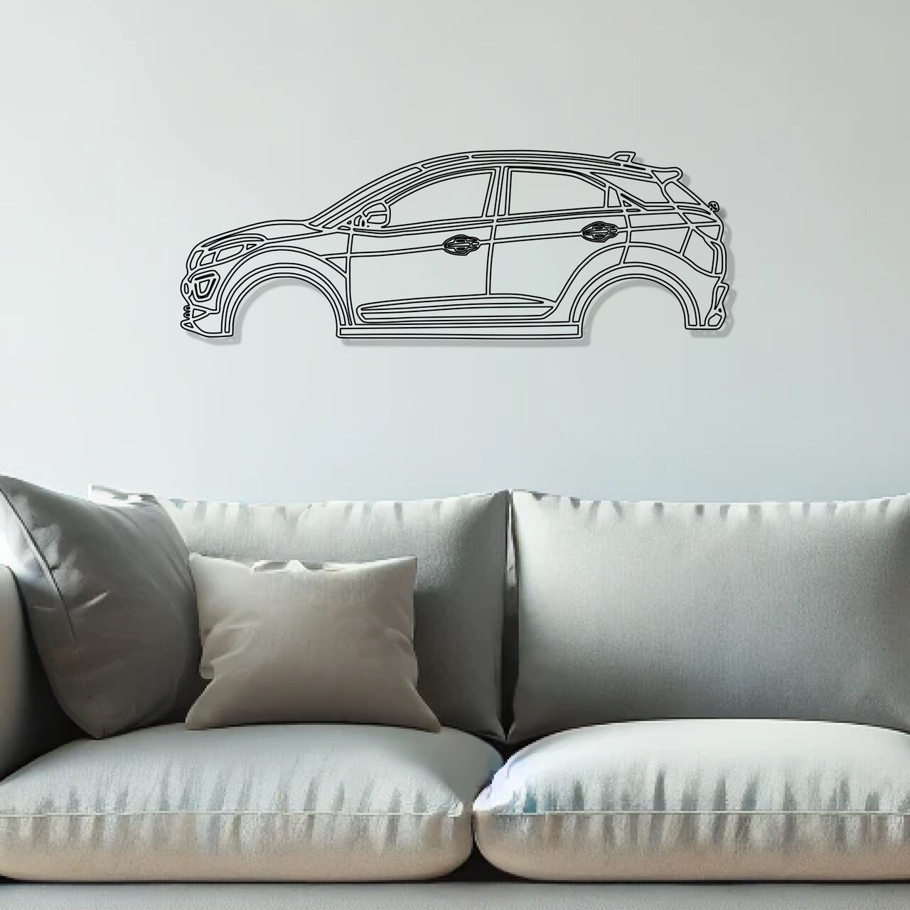 New Delhi, Household Items, INR 2000,  Buy Car Wall Art Online &ndash; Metal Wall Art For Car Lovers