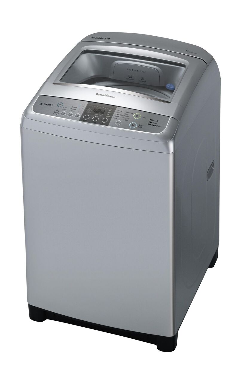 Al Khobar Al Shamalia, Appliances, SAR 350,  Daewoo 10 KG Fully Automatic Washing Machine &ndash; Silver