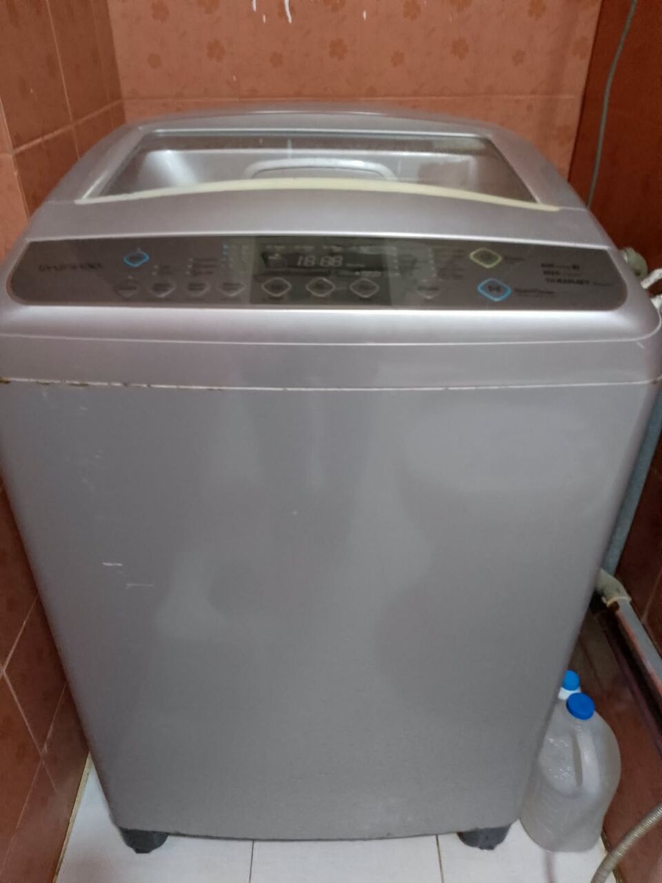 Al Khobar Al Shamalia, Appliances, SAR 350,  Daewoo 10 KG Fully Automatic Washing Machine &ndash; Silver