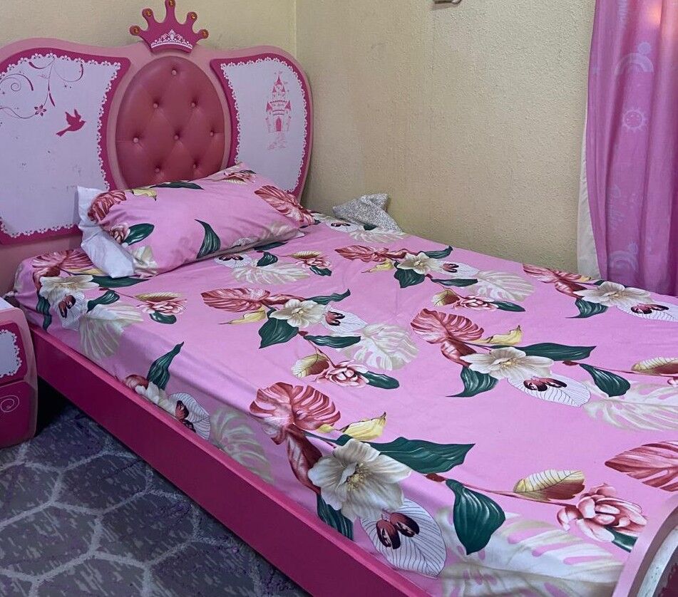 Jubail, Furniture, SAR 700,  Kids Bed Set Pink