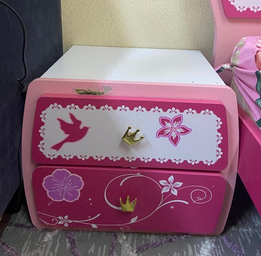 Jubail, Furniture, SAR 700,  Kids Bed Set Pink