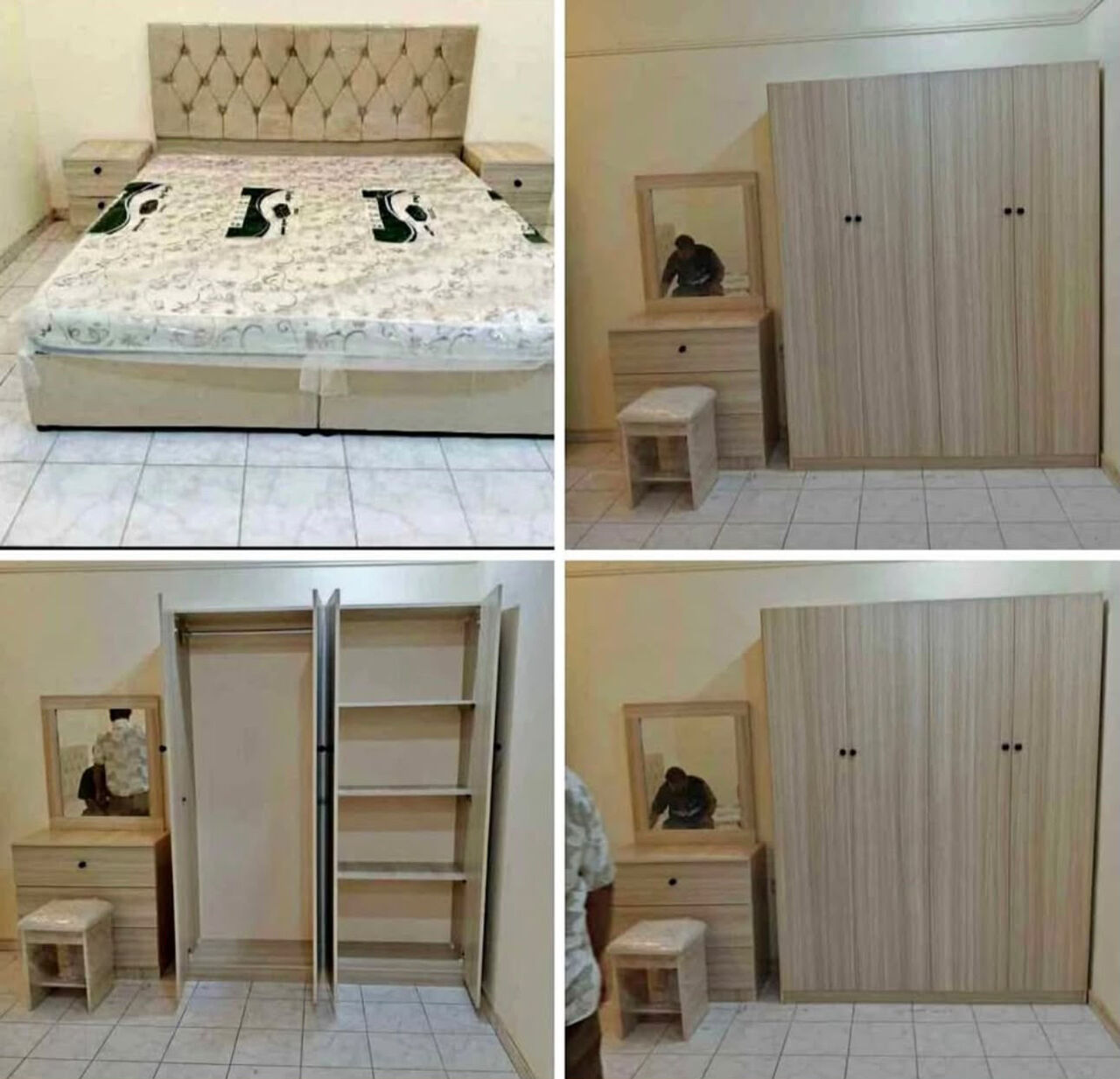 Jeddah, Furniture, SAR 5,  Spacious Bedroom Furniture Sets In Jeddah &ndash; Perfect For Oversize Comfort &lrm;0563022326