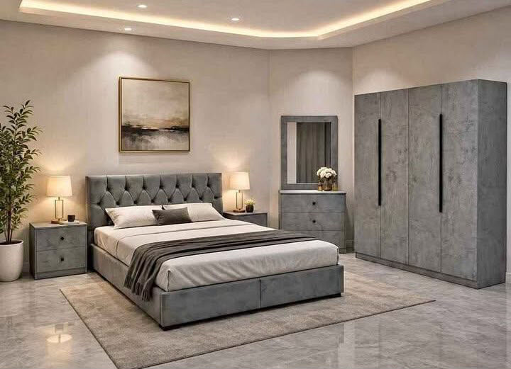 Jeddah, Furniture, SAR 5,  Spacious Bedroom Furniture Sets In Jeddah &ndash; Perfect For Oversize Comfort &lrm;0563022326