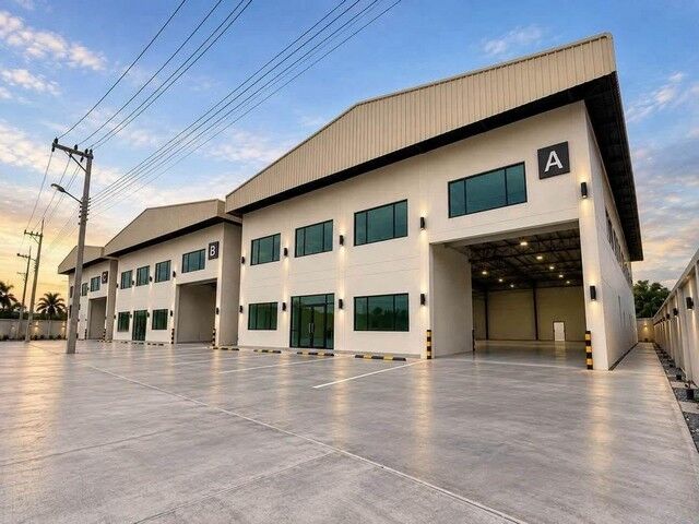 Bangkok, Villas, THB 110000,  99 Sq. Feet,  ให้เช่าโกดัง สร้างใหม่ 3 หลัง ทำเลทอ