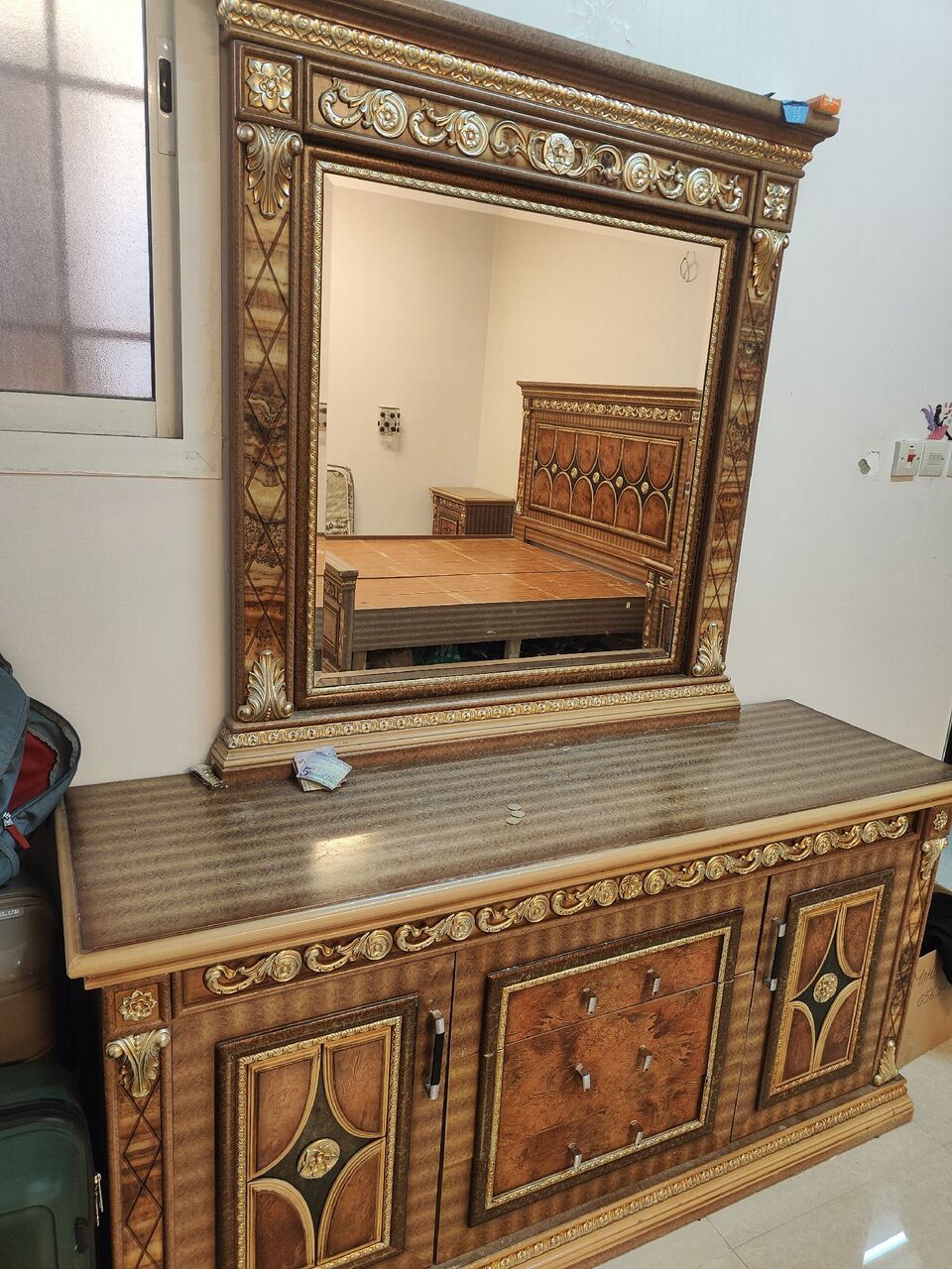 Al Aziziyah, Furniture, SAR 569,  Complete Bed Room Set For Sale Near Aziziya Riyadh