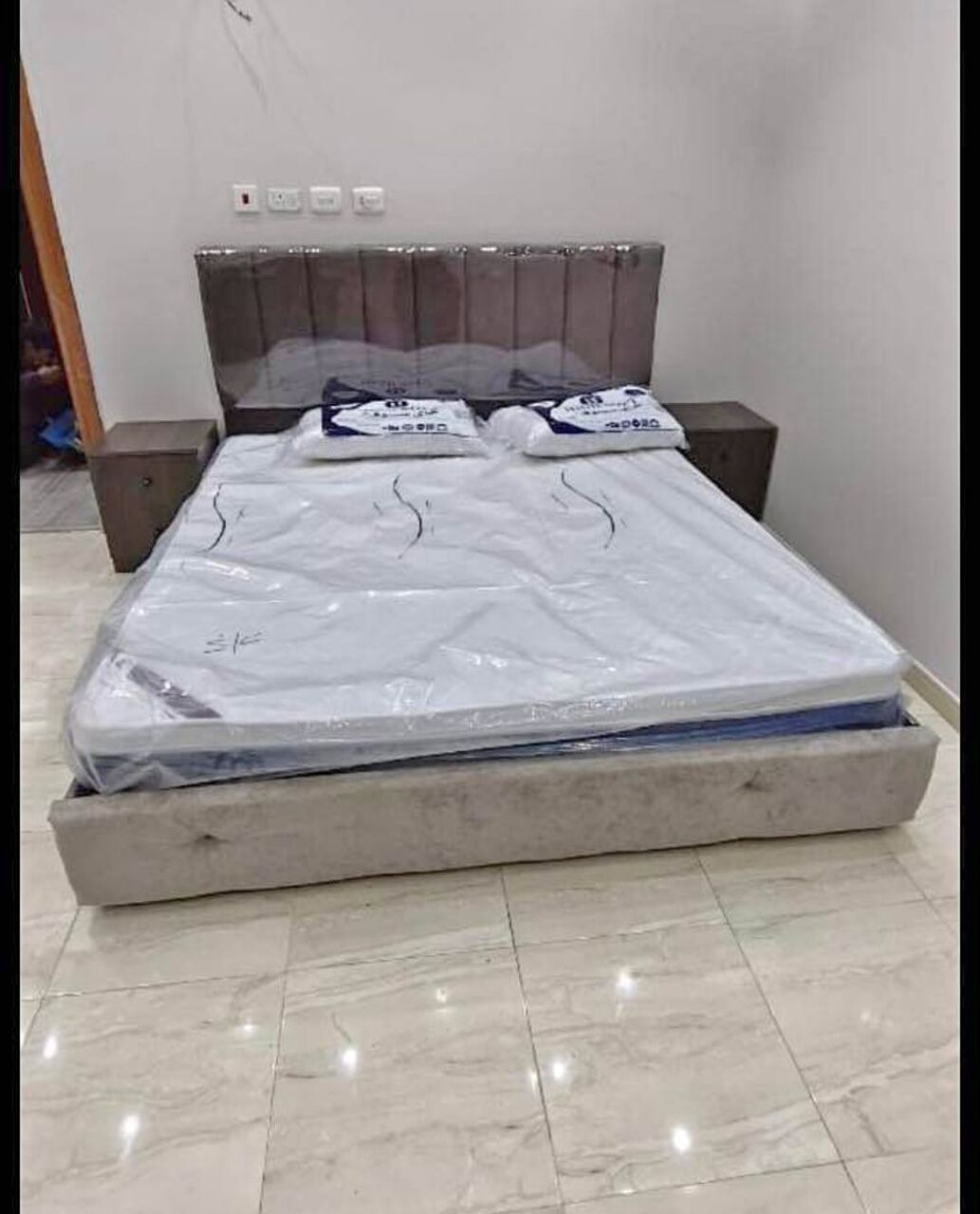 Jeddah, Furniture, SAR 5,  🛏️ Premium Double Bed | ✨ Modern Design | 🚚 Free Delivery | 📞 0545922607