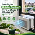 USD 450,  Looking For Quieter Cooling? Try A U Shaped Window AC In The Bronx
