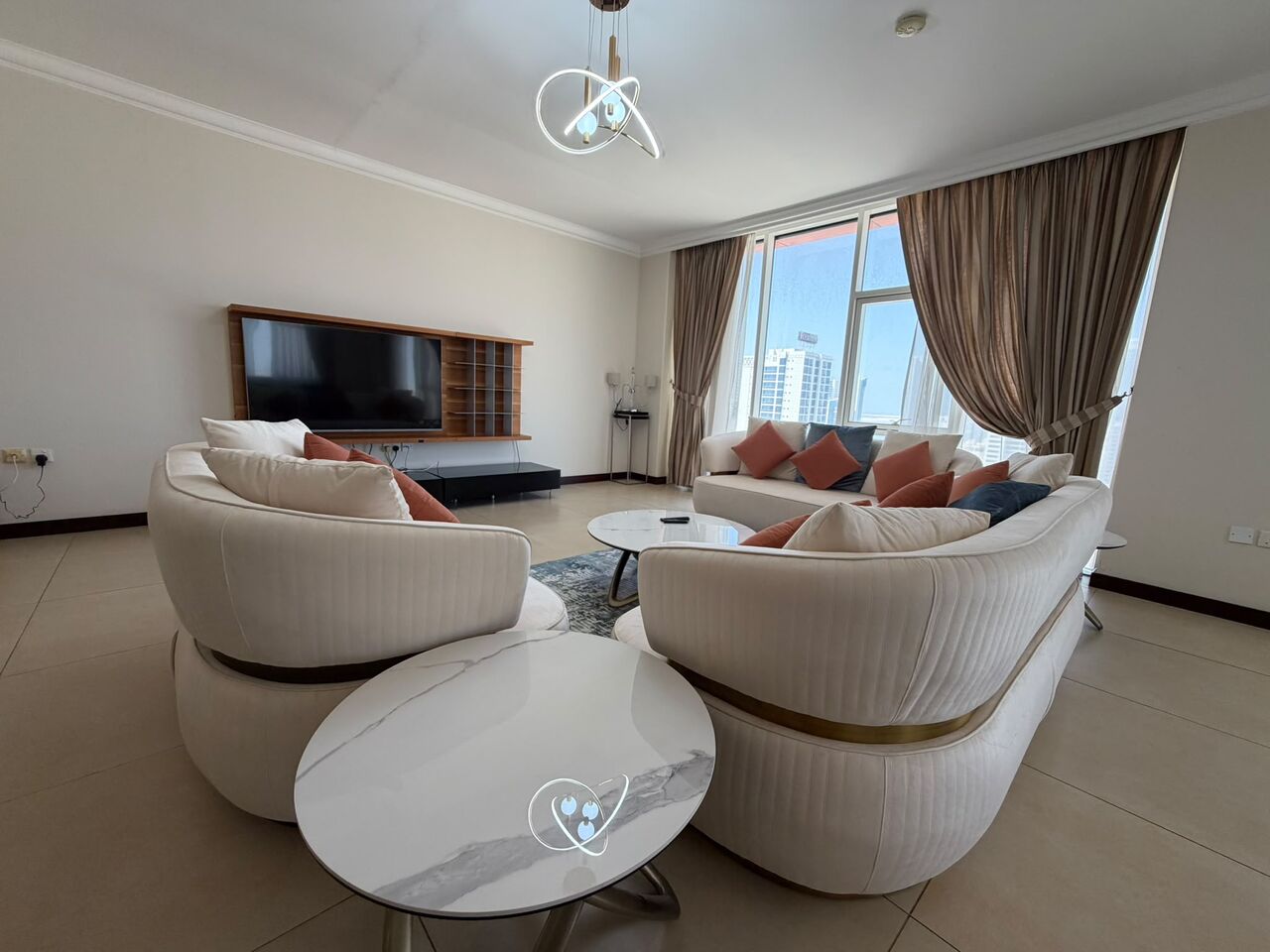 Juffair, Apartments, Flats, Houses & Villas, BHD 650/month,  Furnished,  3 BR,  Luxury Apartment For Rent In Juffair | Cinema | Pool, Gym & Sauna