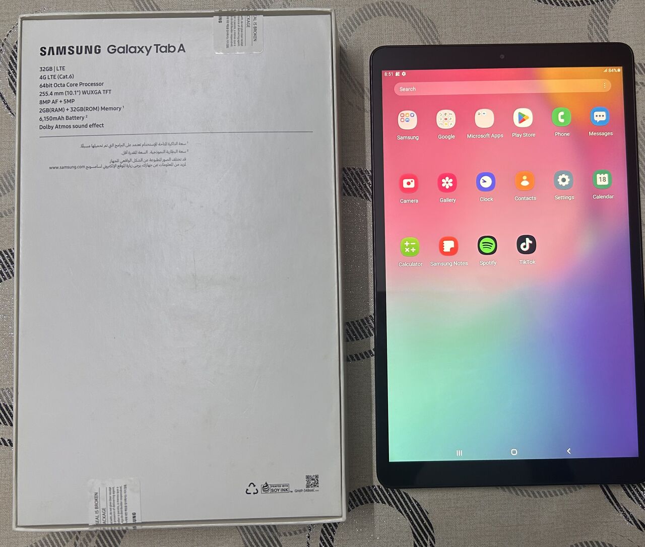 Riyadh, Mobile Phones, SAR 390,  SAMSUNG Galaxy  Tab A, 10.1 Inch - T-515 Model