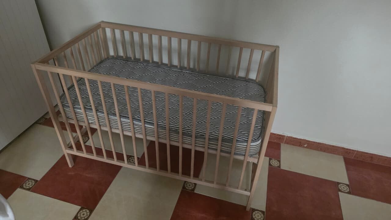 Al Jazirah, Furniture, SAR 350,  IKEA Baby Cot (SNIGLAR)